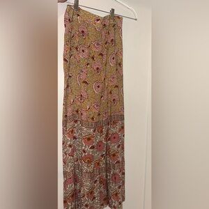 ba&sh Multicolor Floral Maxi Skirt